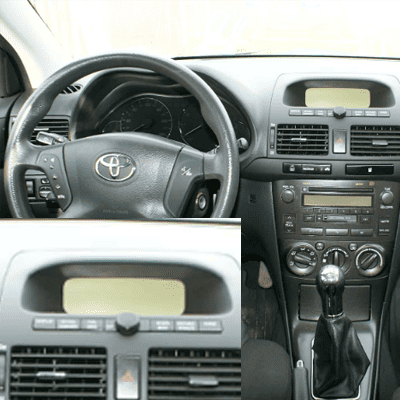 pantalla toyota avensis